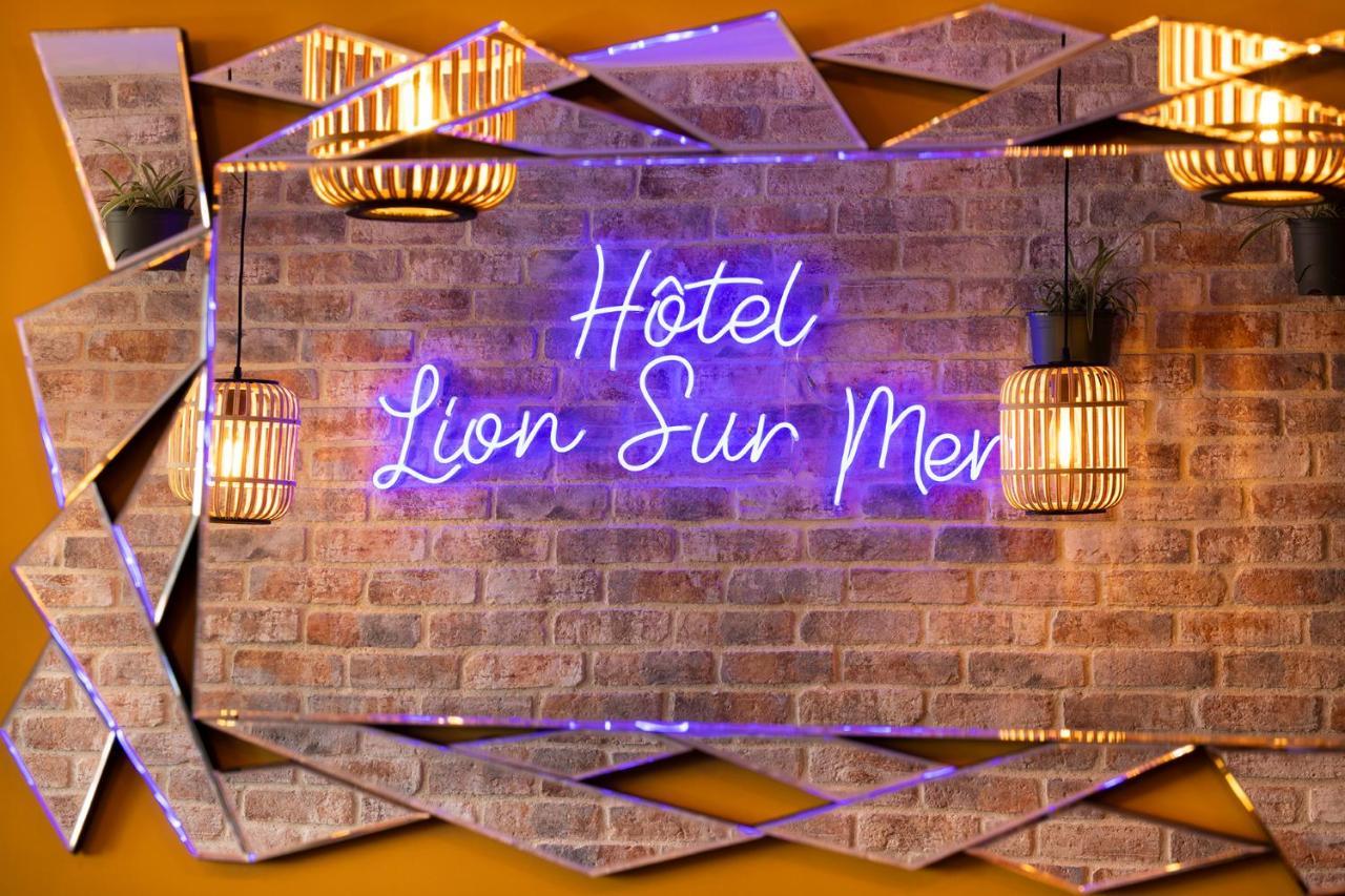 Hotel De Lion Sur Mer ภายนอก รูปภาพ